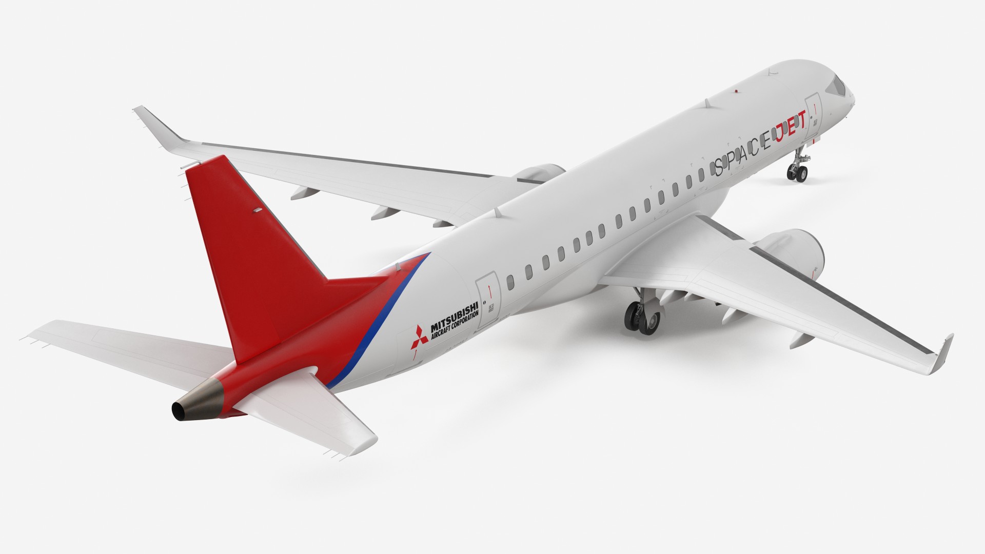 Mitsubishi SpaceJet M90 Exterior Only 3D