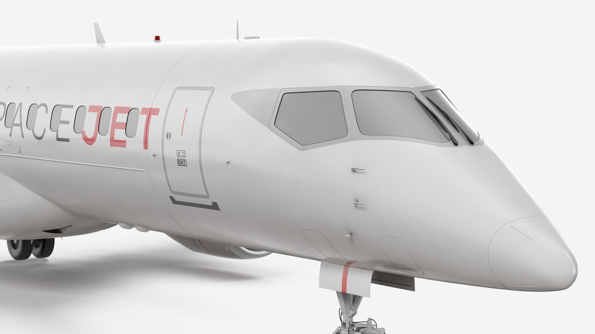 Mitsubishi SpaceJet M90 Exterior Only 3D