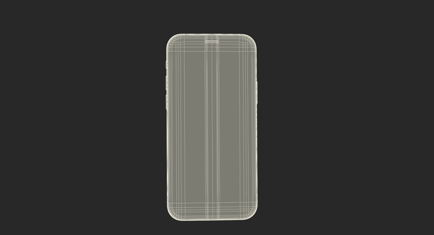 iPhone XS Gold 3D model