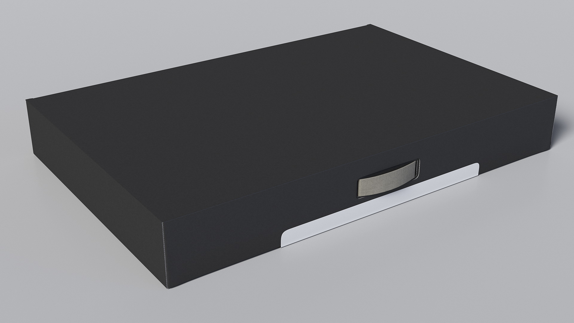 3D model Thin Laptop Box