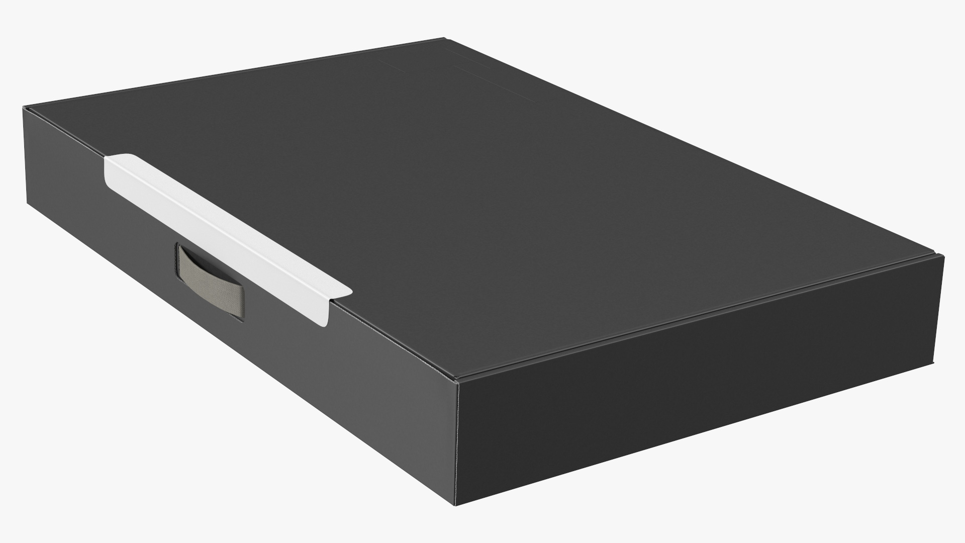 3D model Thin Laptop Box