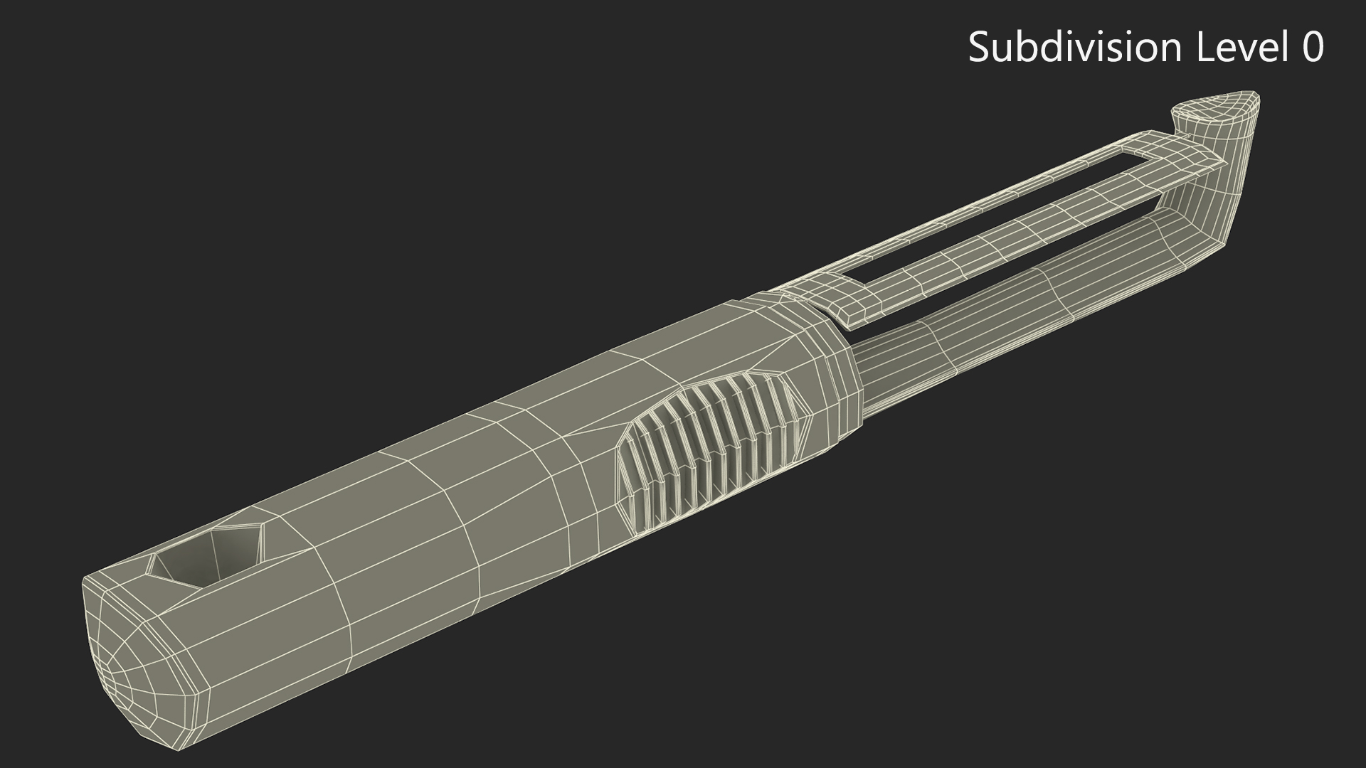 Steel Swivel Peeler 3D model