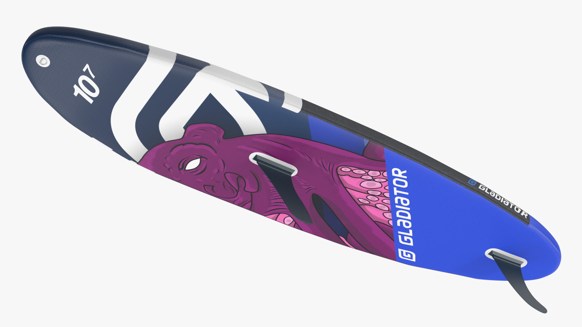 3D Blue Wind SUP Gladiator model