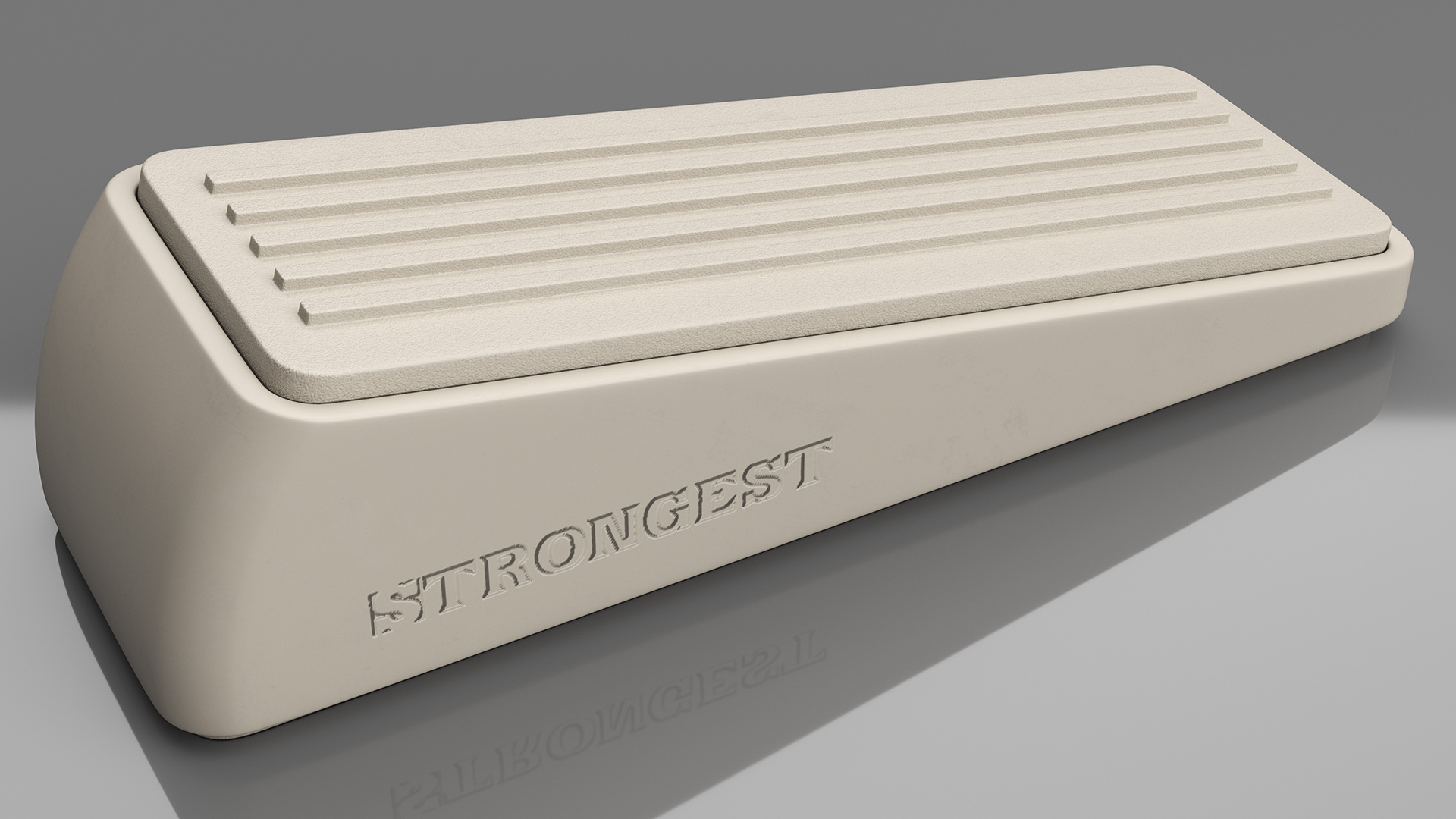 3D Door Stopper Strongest White model