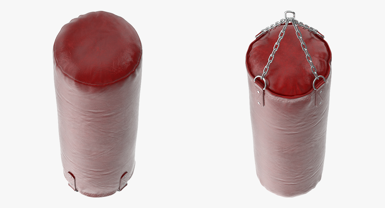 3D model Leather Punching Bag