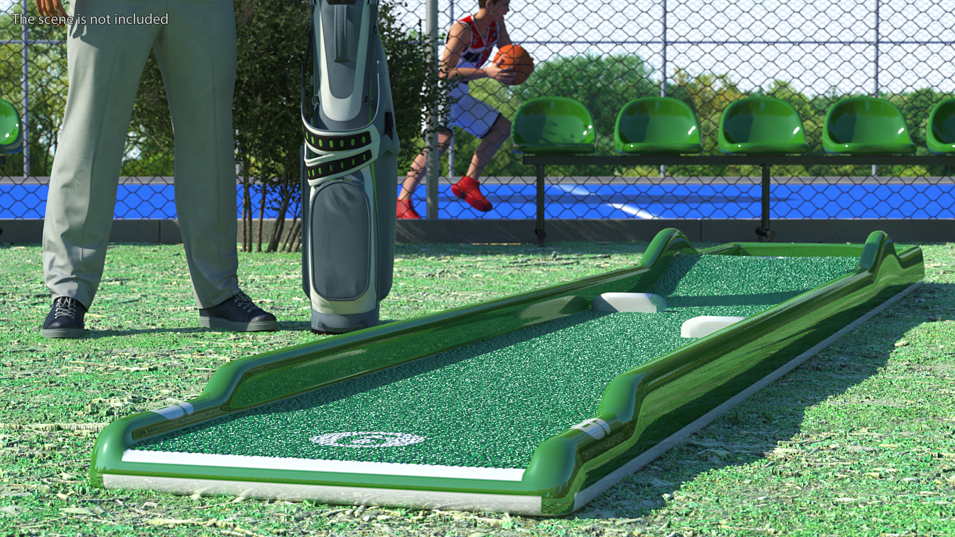 3D model Mini Golf Portable Outdoor Course Hole 6