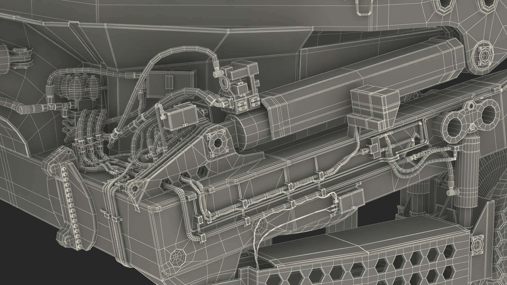 KAMAG Slag Transporter Used Rigged 3D model