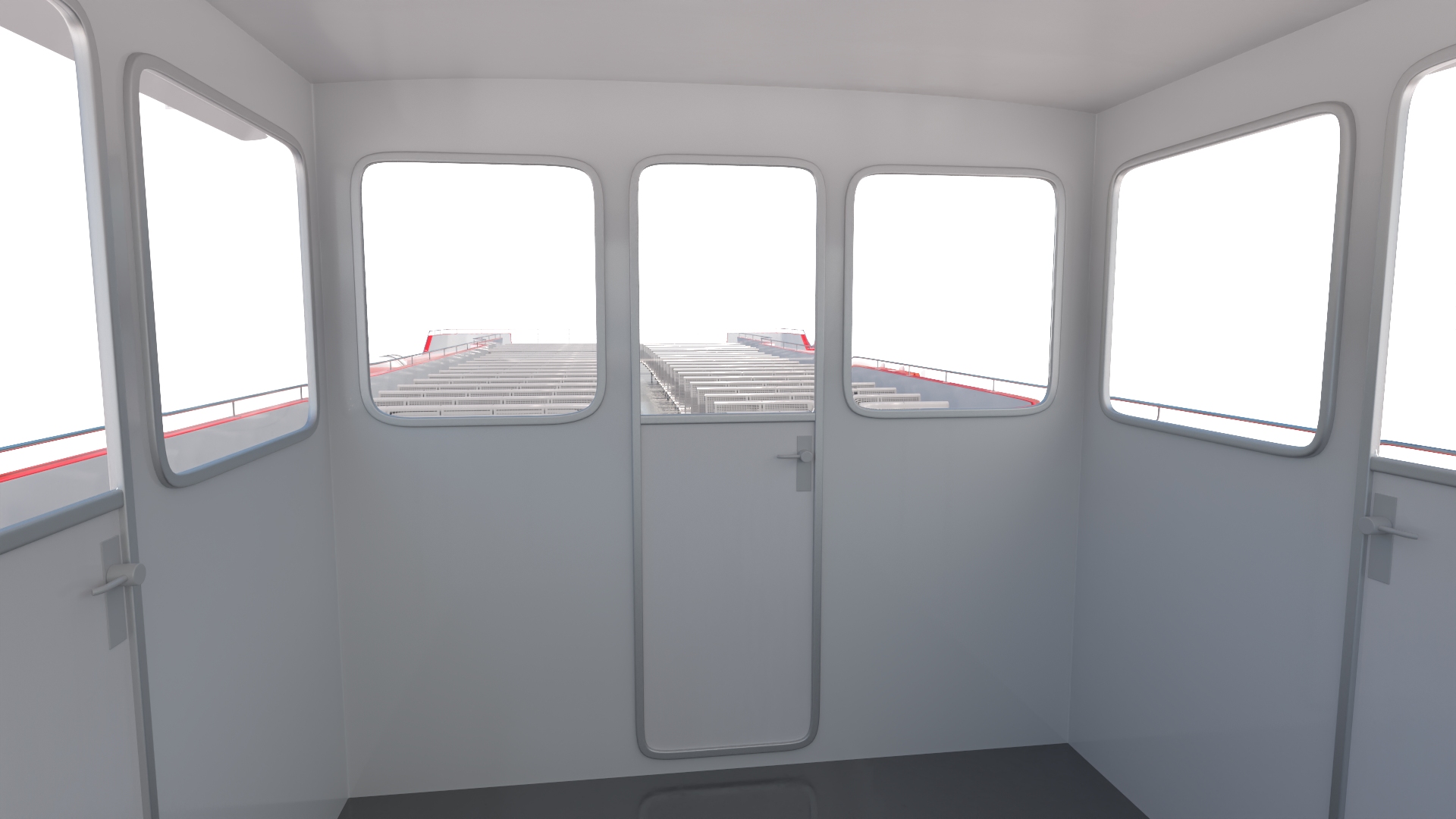 3D model London Sightseeing Cruise Ship