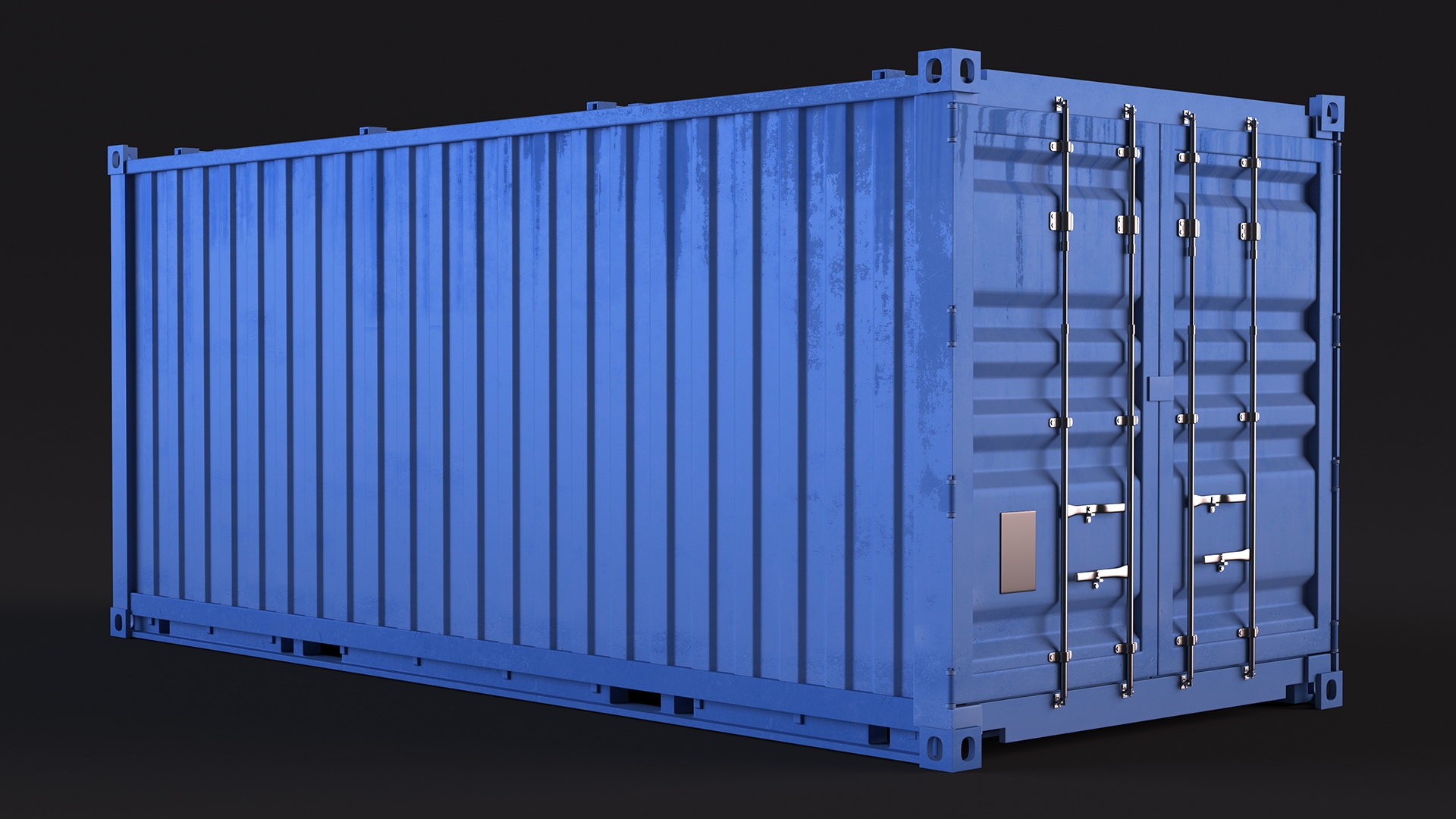 3D Shipping Container model