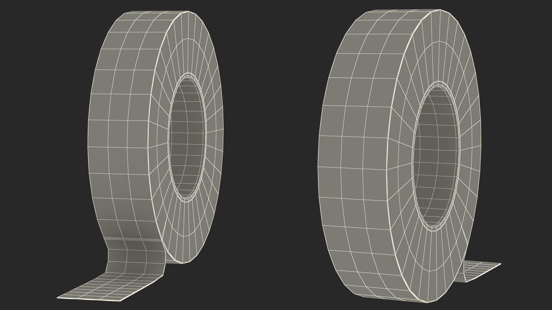 Insulating Electrical Tape Green 3D