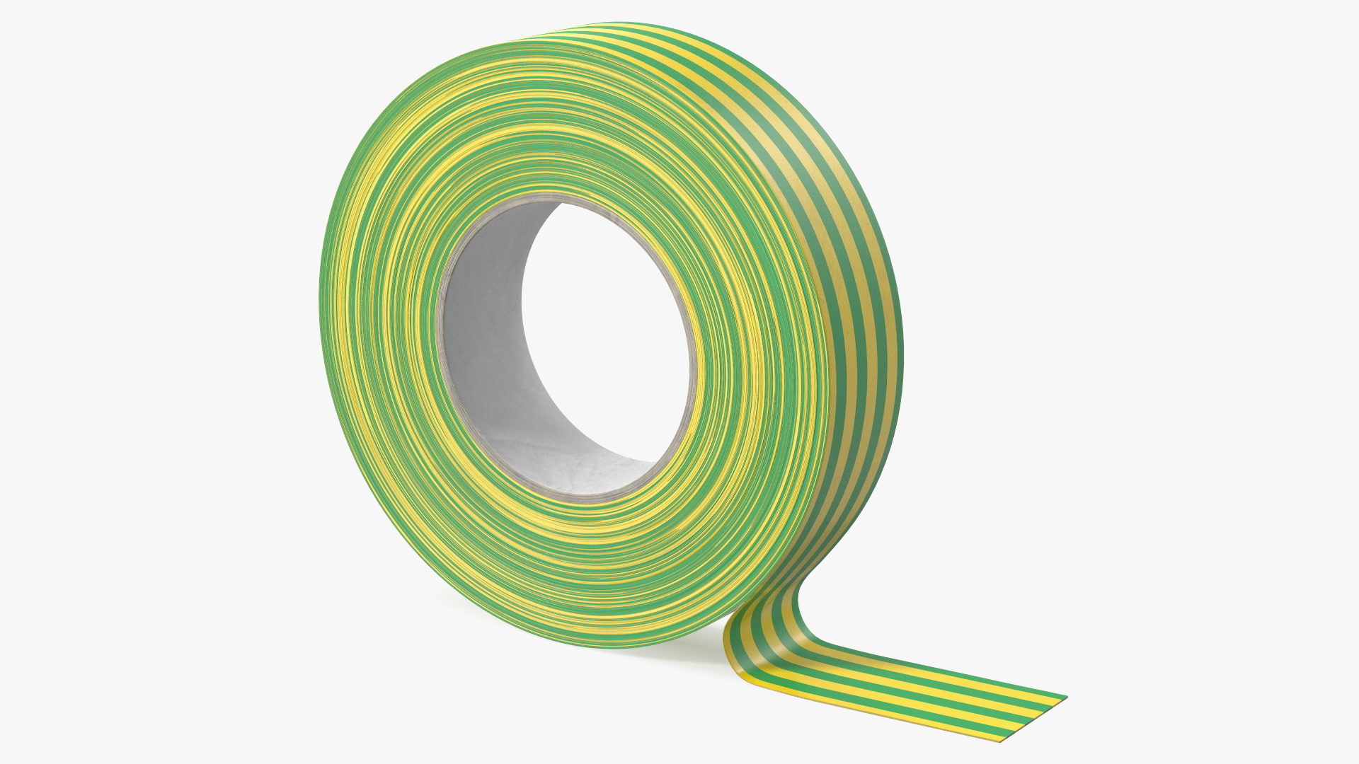 Insulating Electrical Tape Green 3D