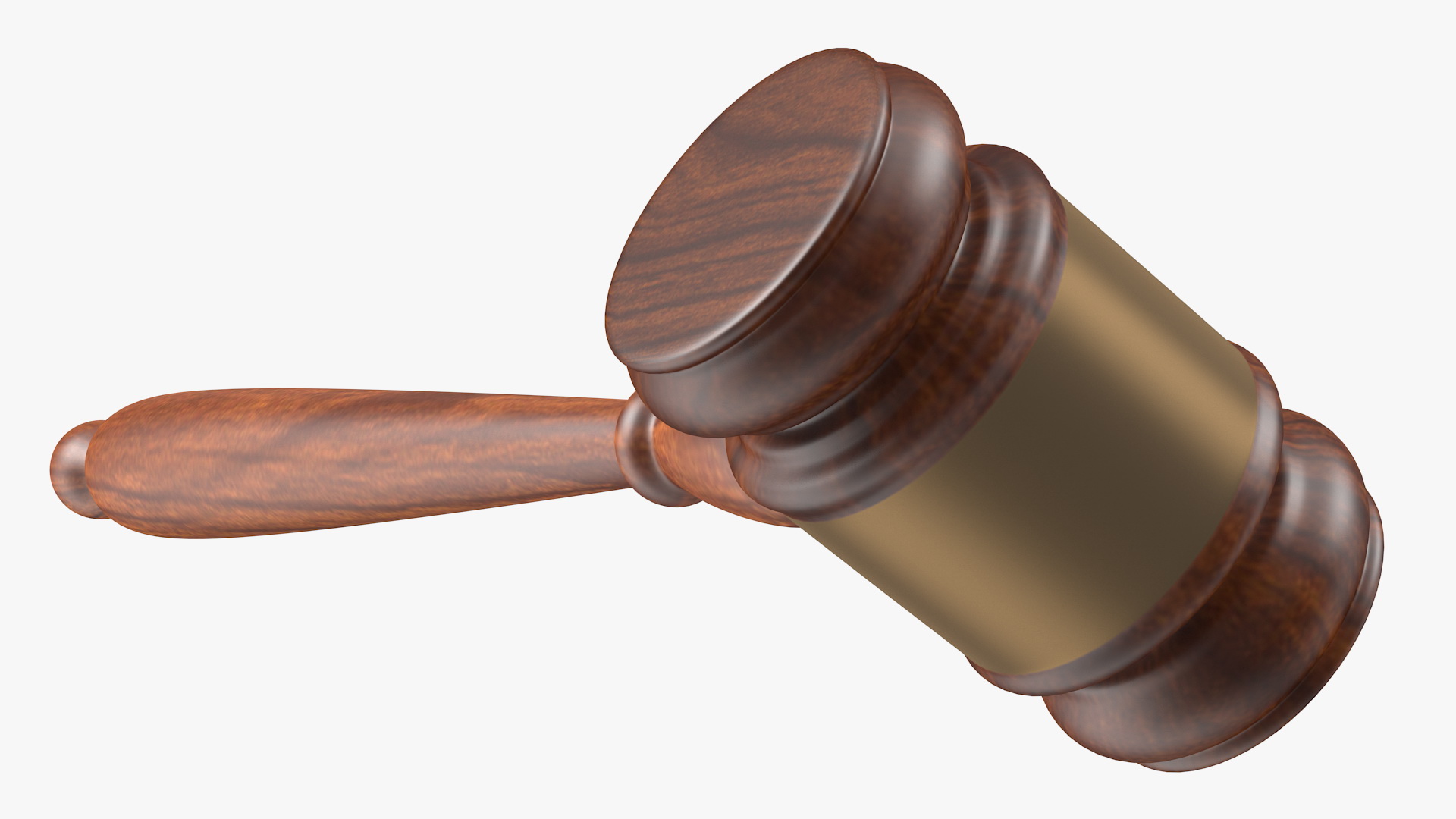 3D Judge Gavel