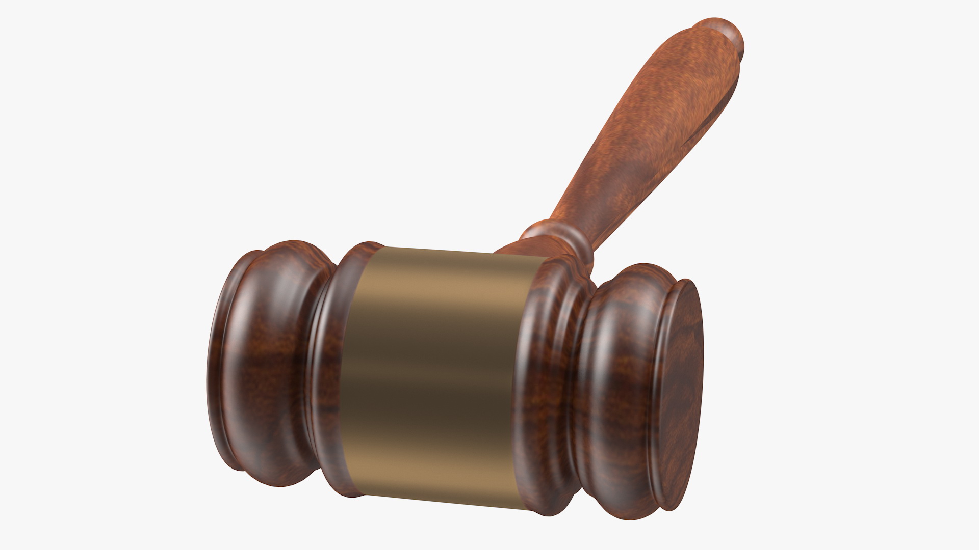 3D Judge Gavel