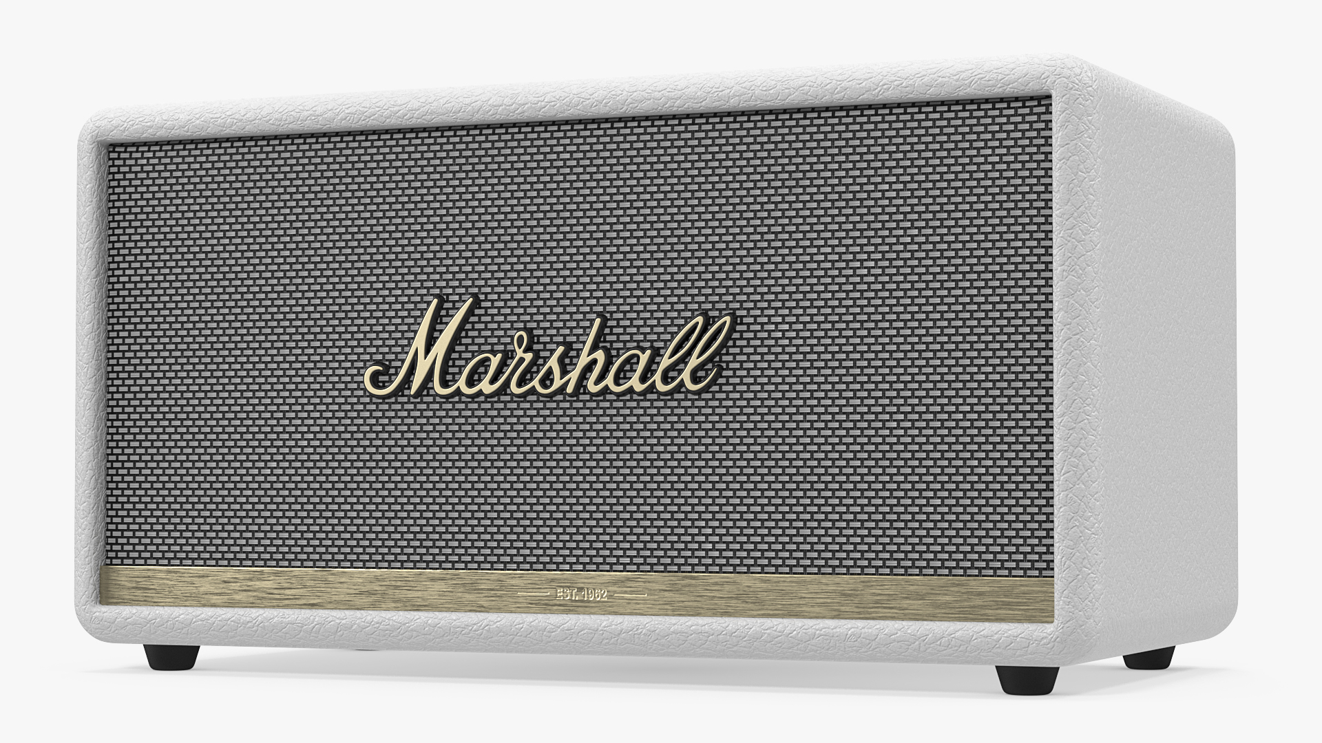 3D Marshall Stanmore II Wireless Bluetooth Speaker White model