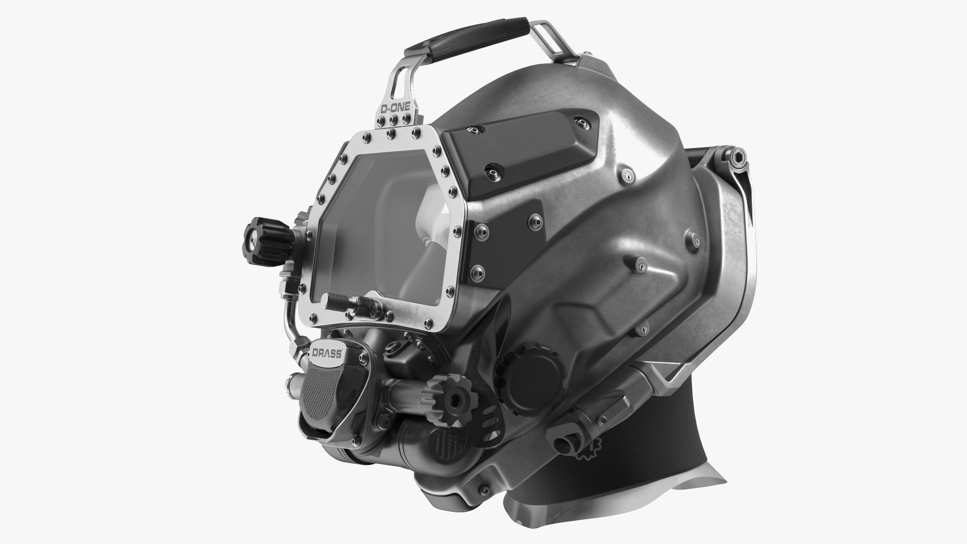 3D Commercial Diving Helmet Drass D One