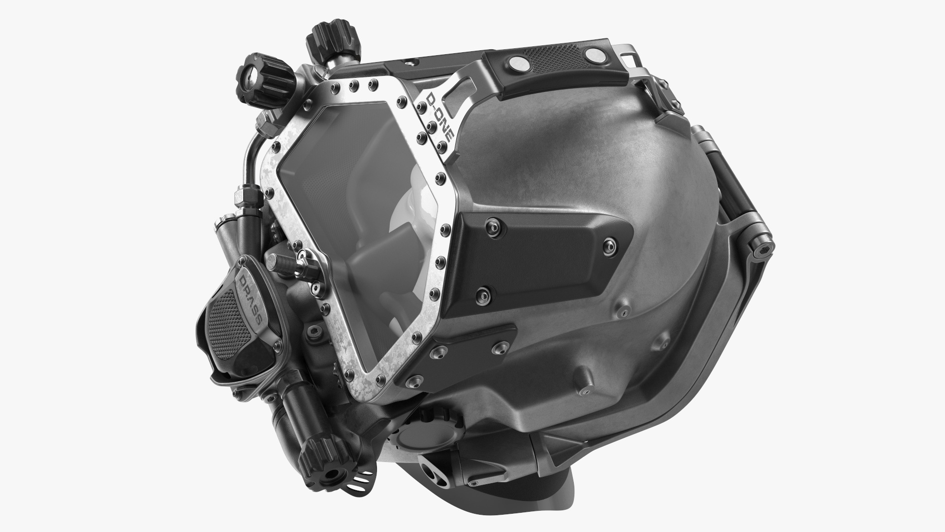 3D Commercial Diving Helmet Drass D One