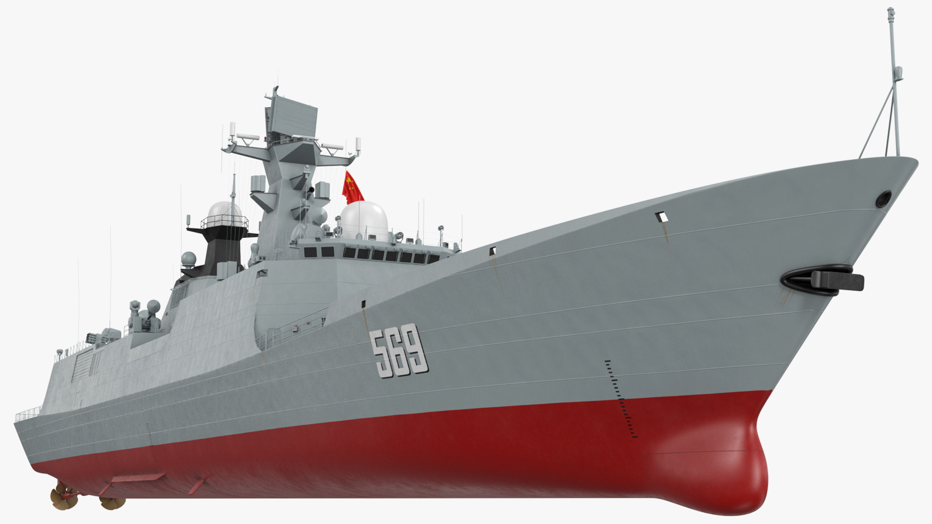 Type 054A Frigate 3D