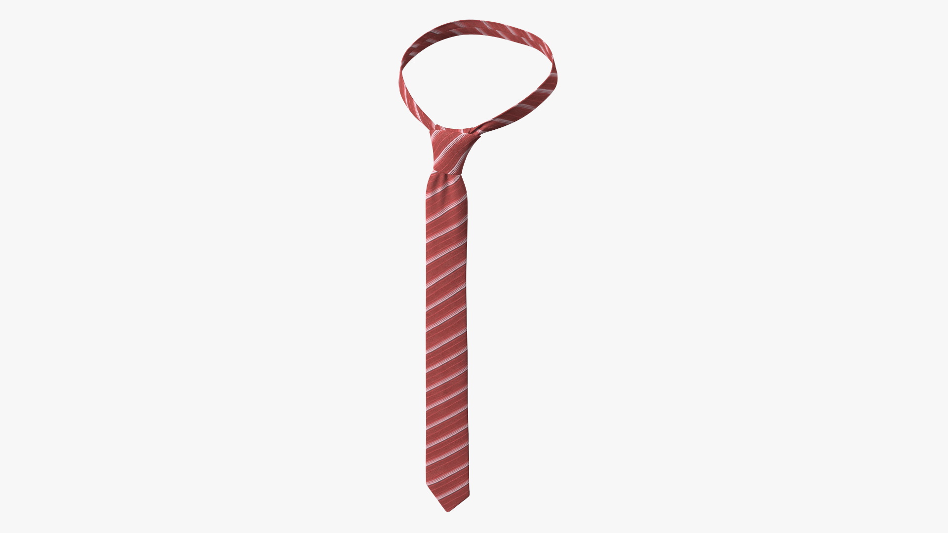 3D model Striped Necktie