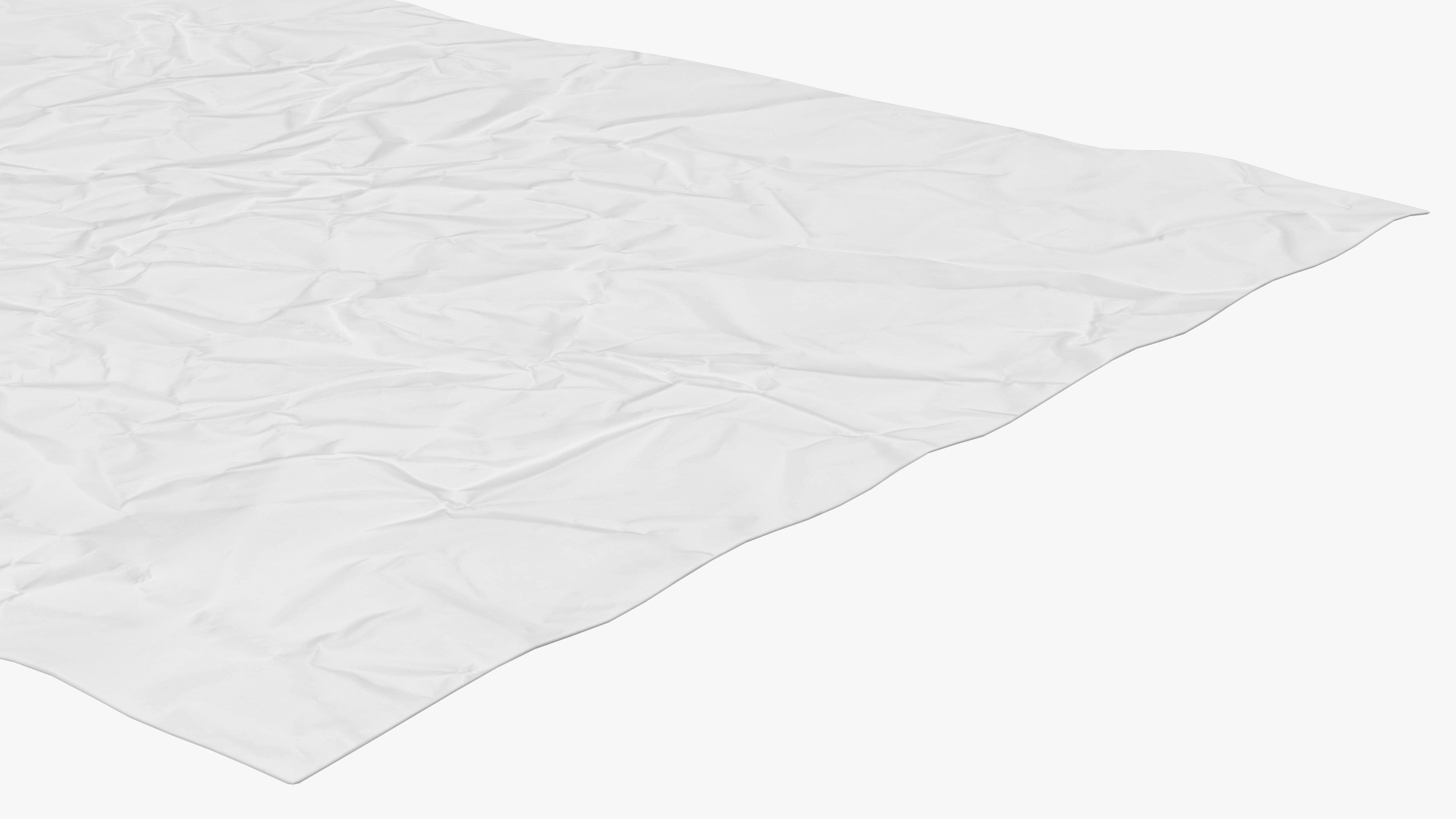 3D model Crumpled Paper Sheet