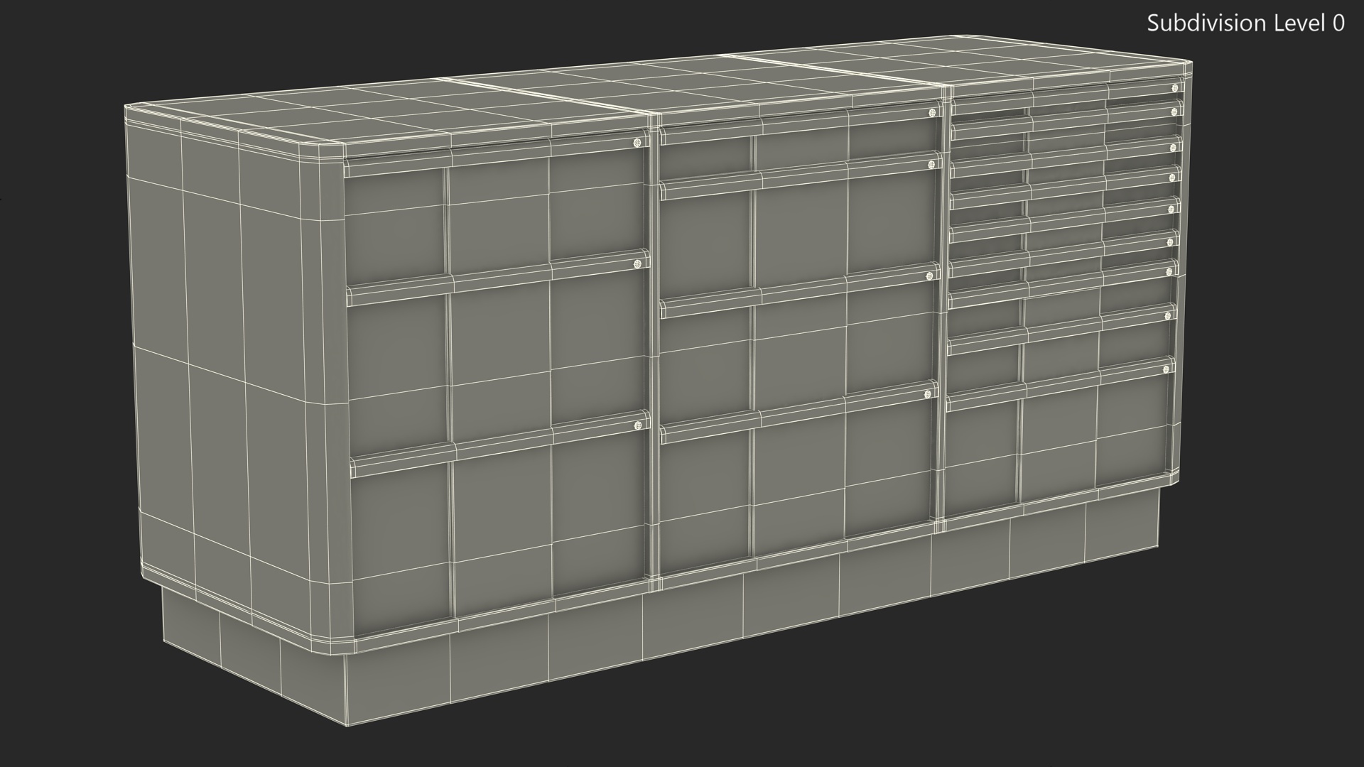 3D Workshop Tool Cabinet