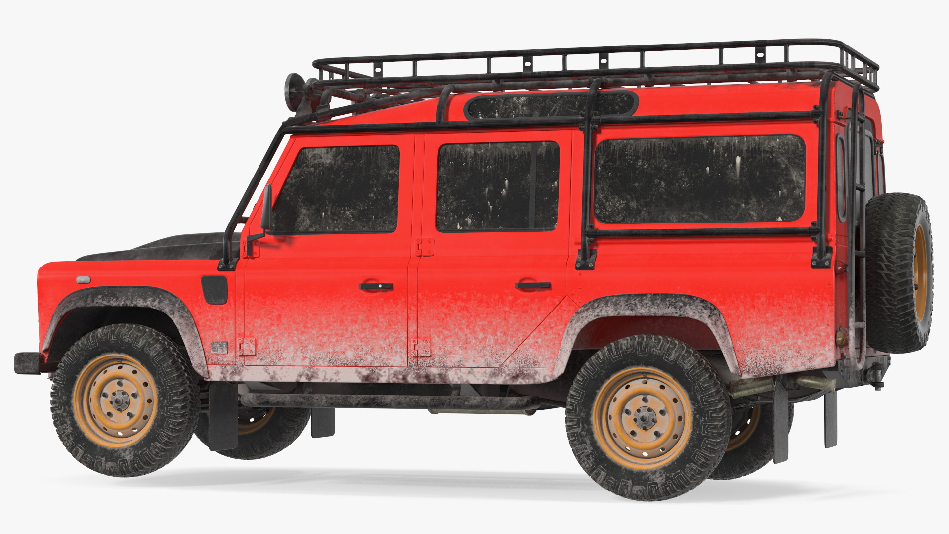 Dirty Off Road Car Exterior Only 3D