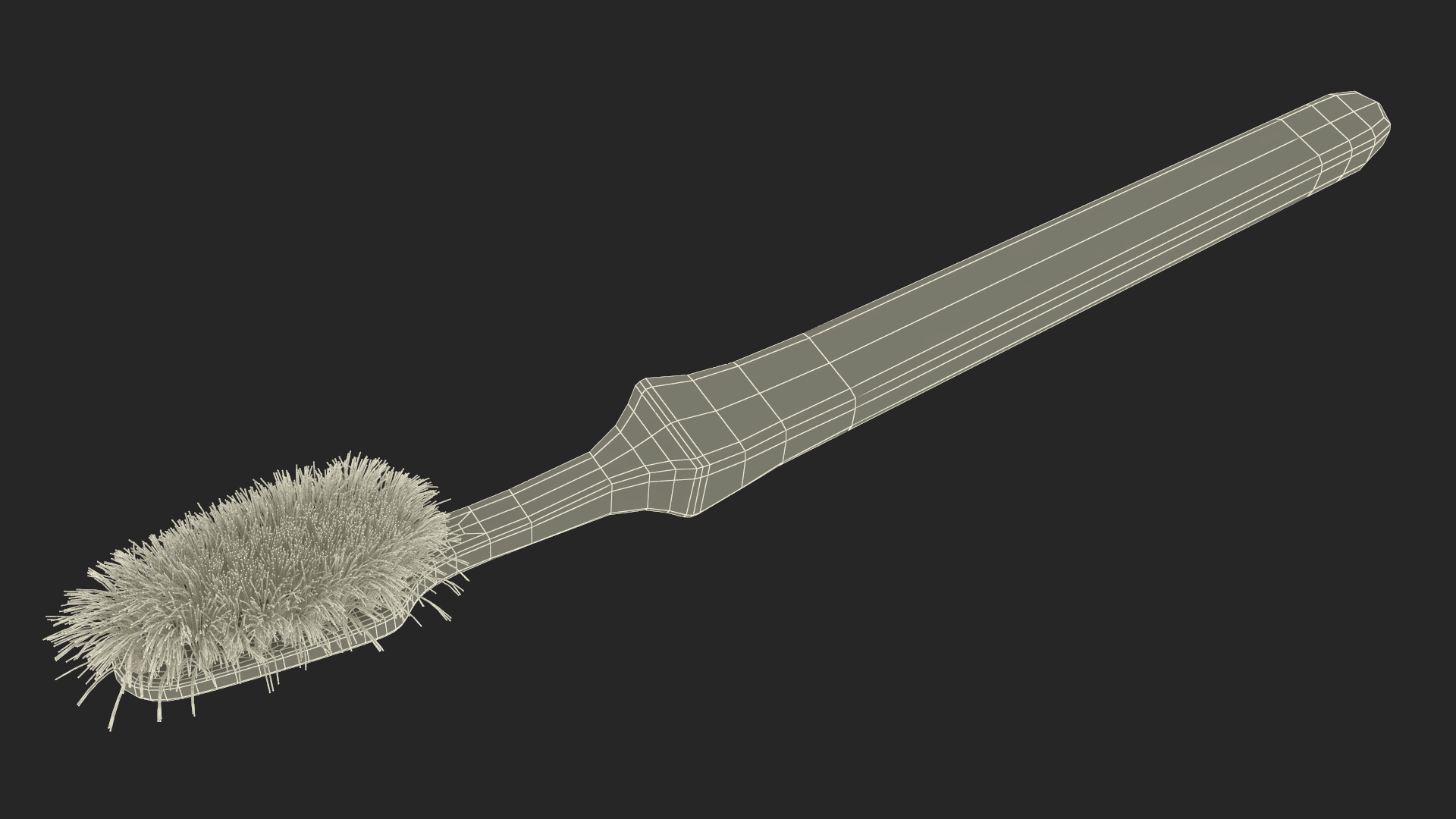 Toothbrush Sterilizer with Brushes 3D model