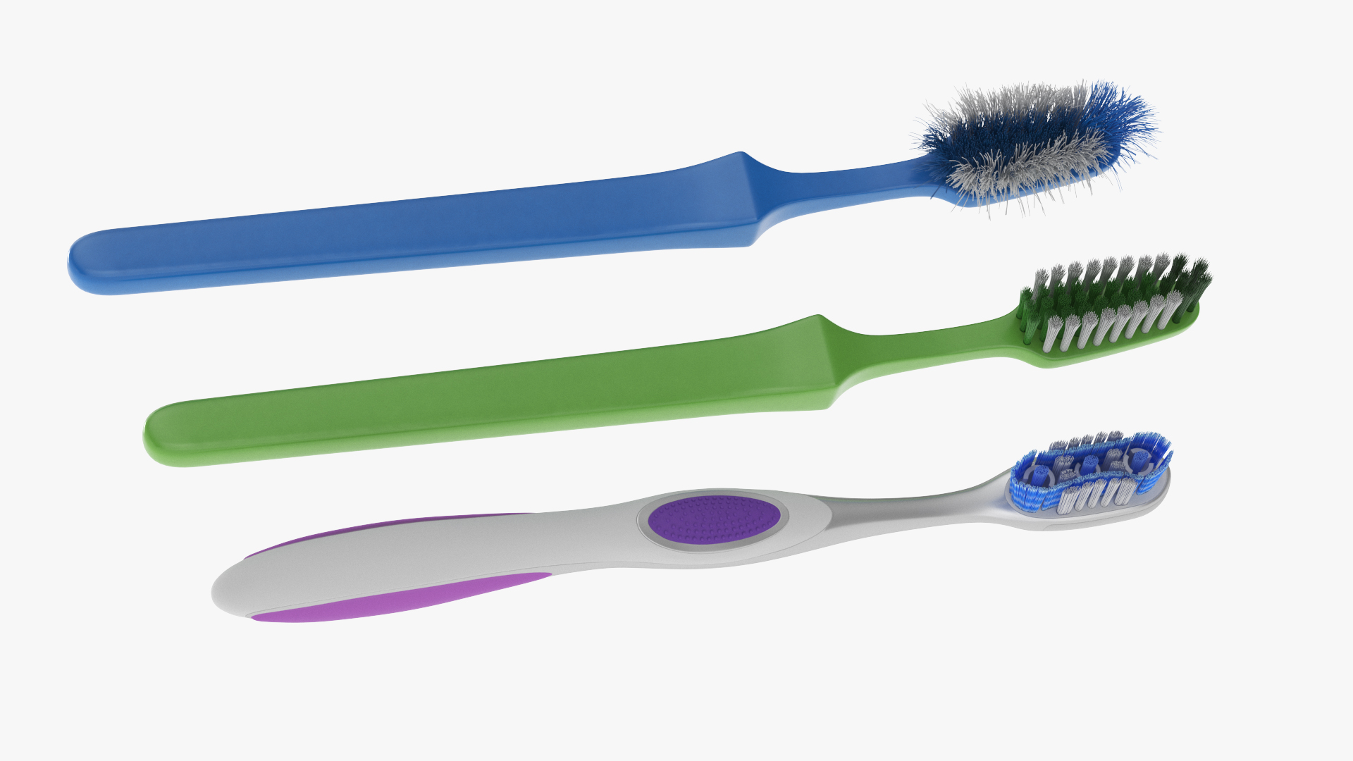 Toothbrush Sterilizer with Brushes 3D model