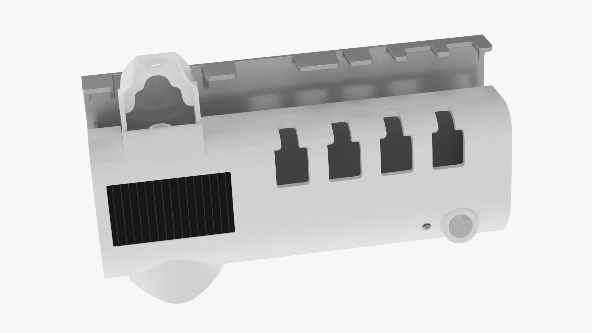 Toothbrush Sterilizer with Brushes 3D model