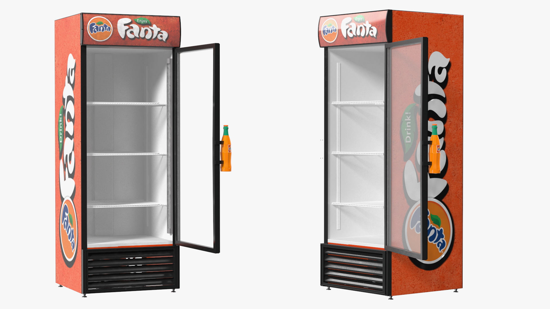 Fanta Fridge 3D