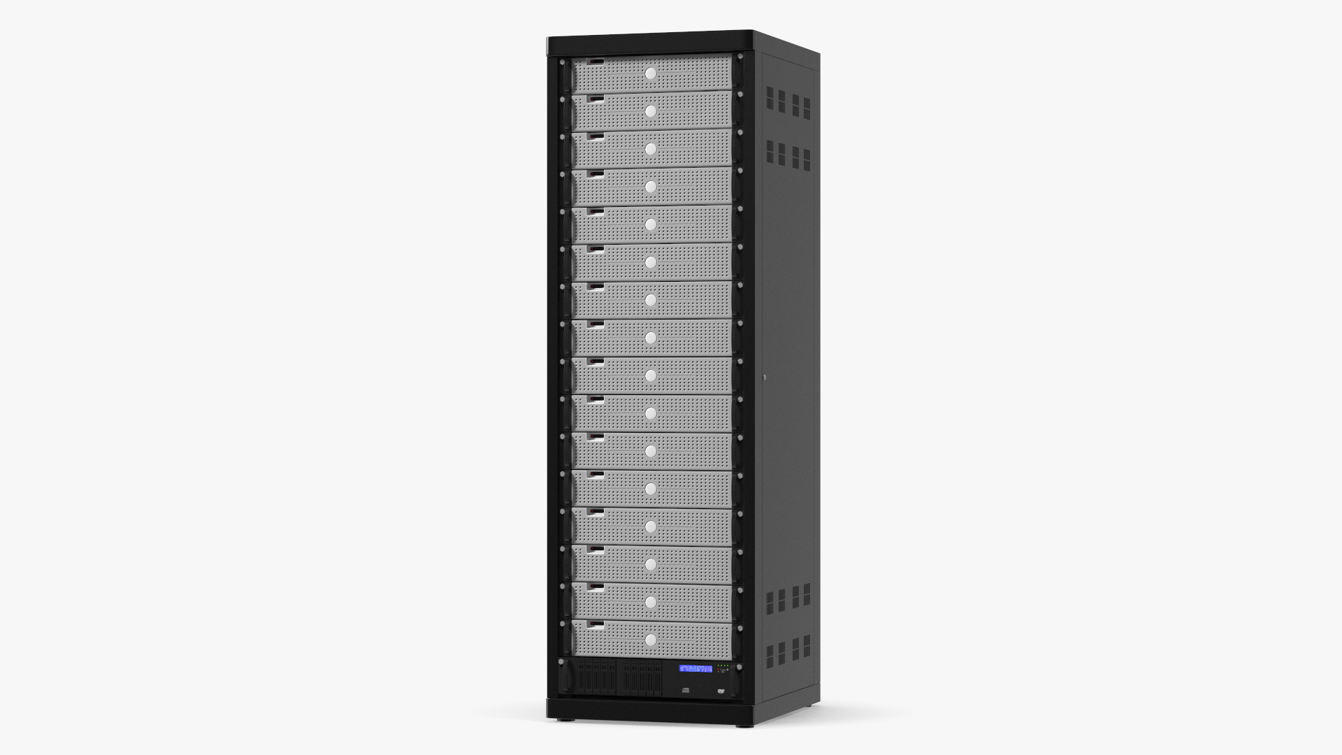 3D Dell PowerEdge Server Rack