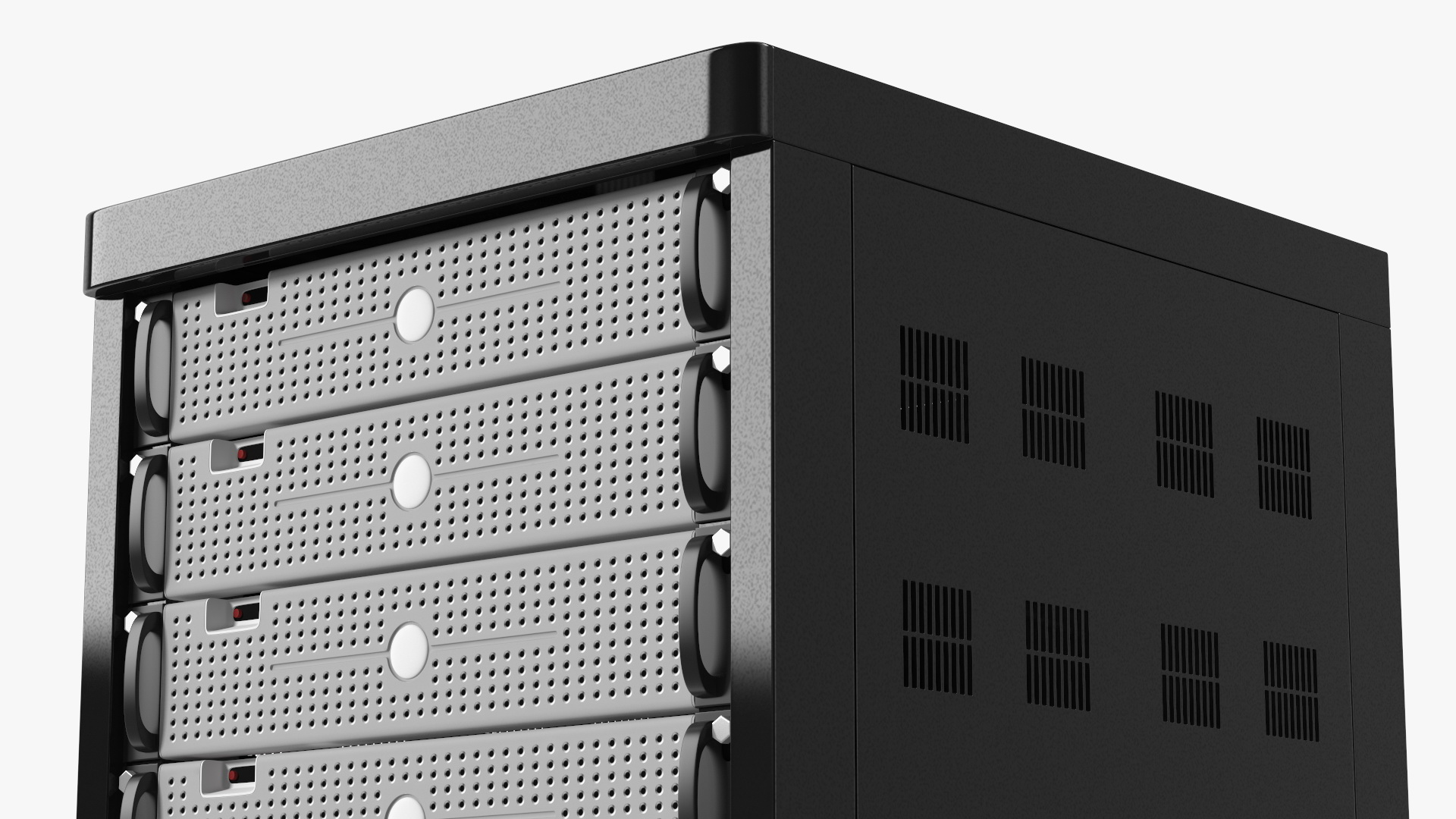 3D Dell PowerEdge Server Rack