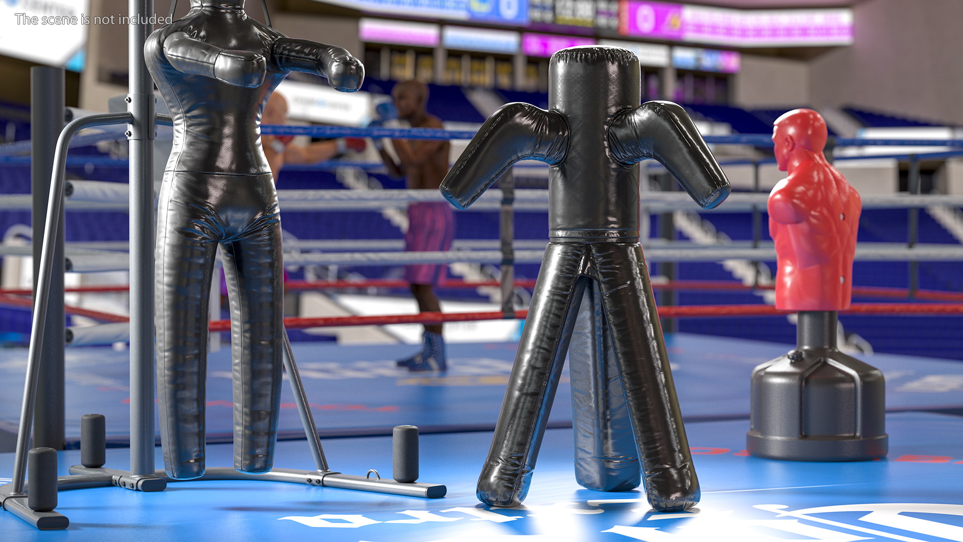 3D Free Standing Grappling Simulator model