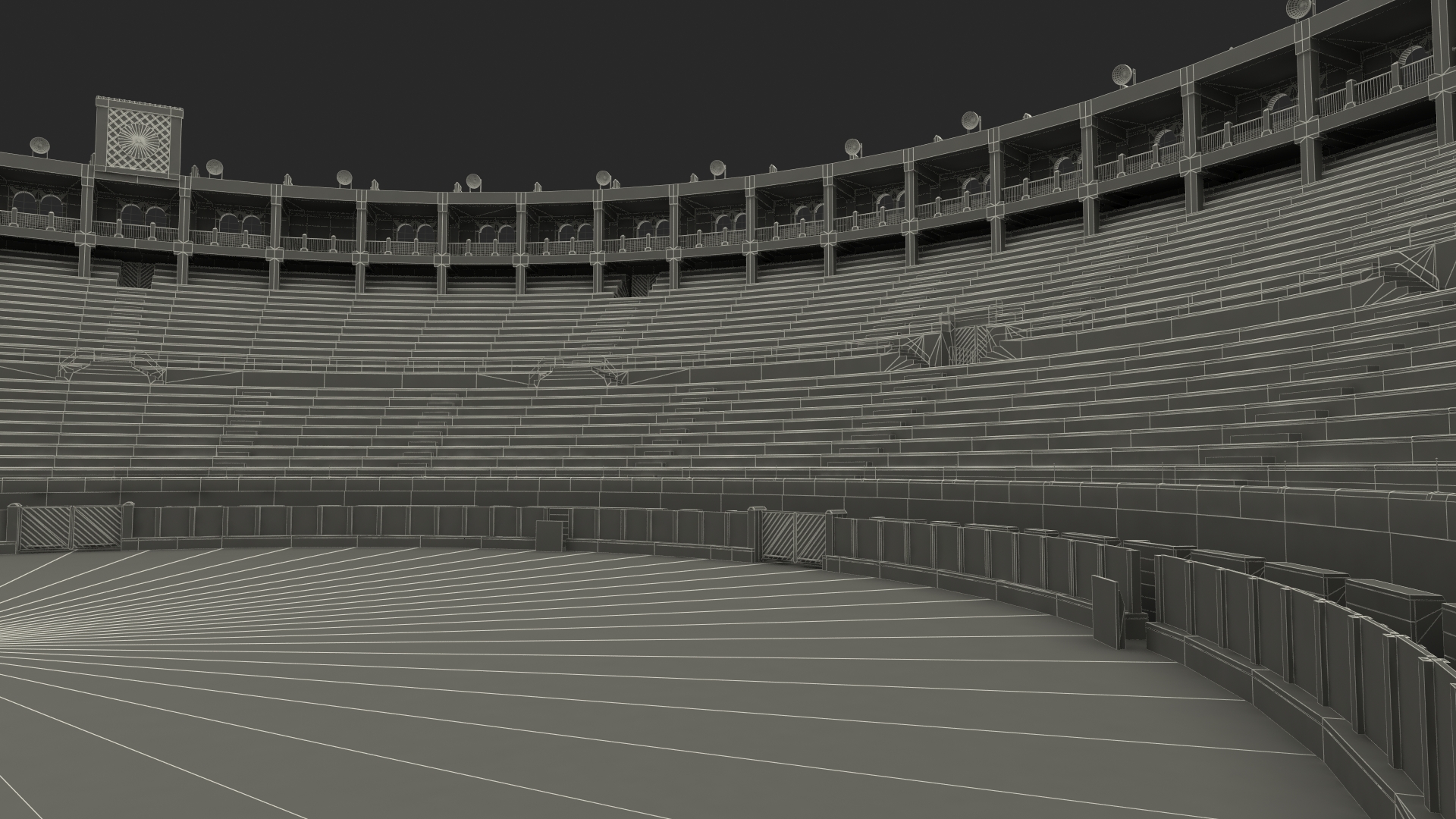 3D model Bullfight Arena