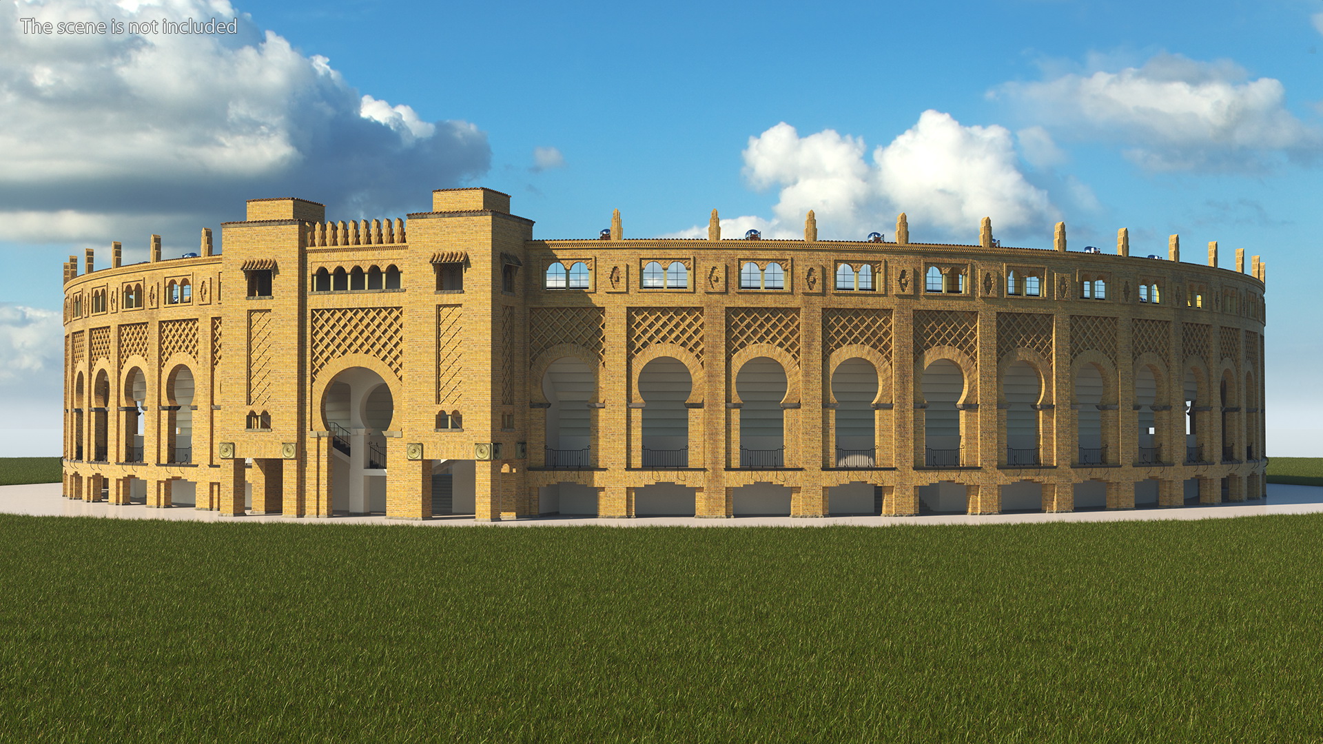 3D model Bullfight Arena