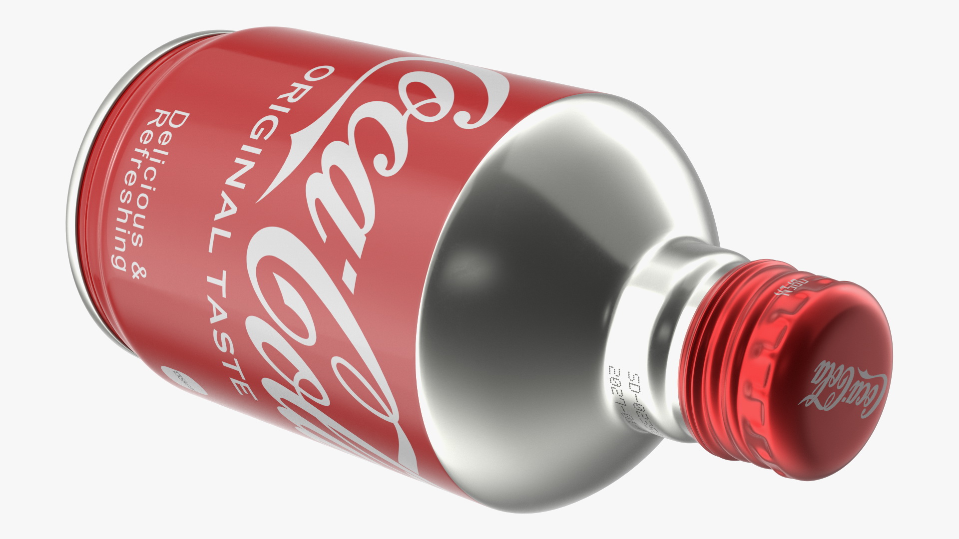 3D model Coca-Cola Aluminum Bottle