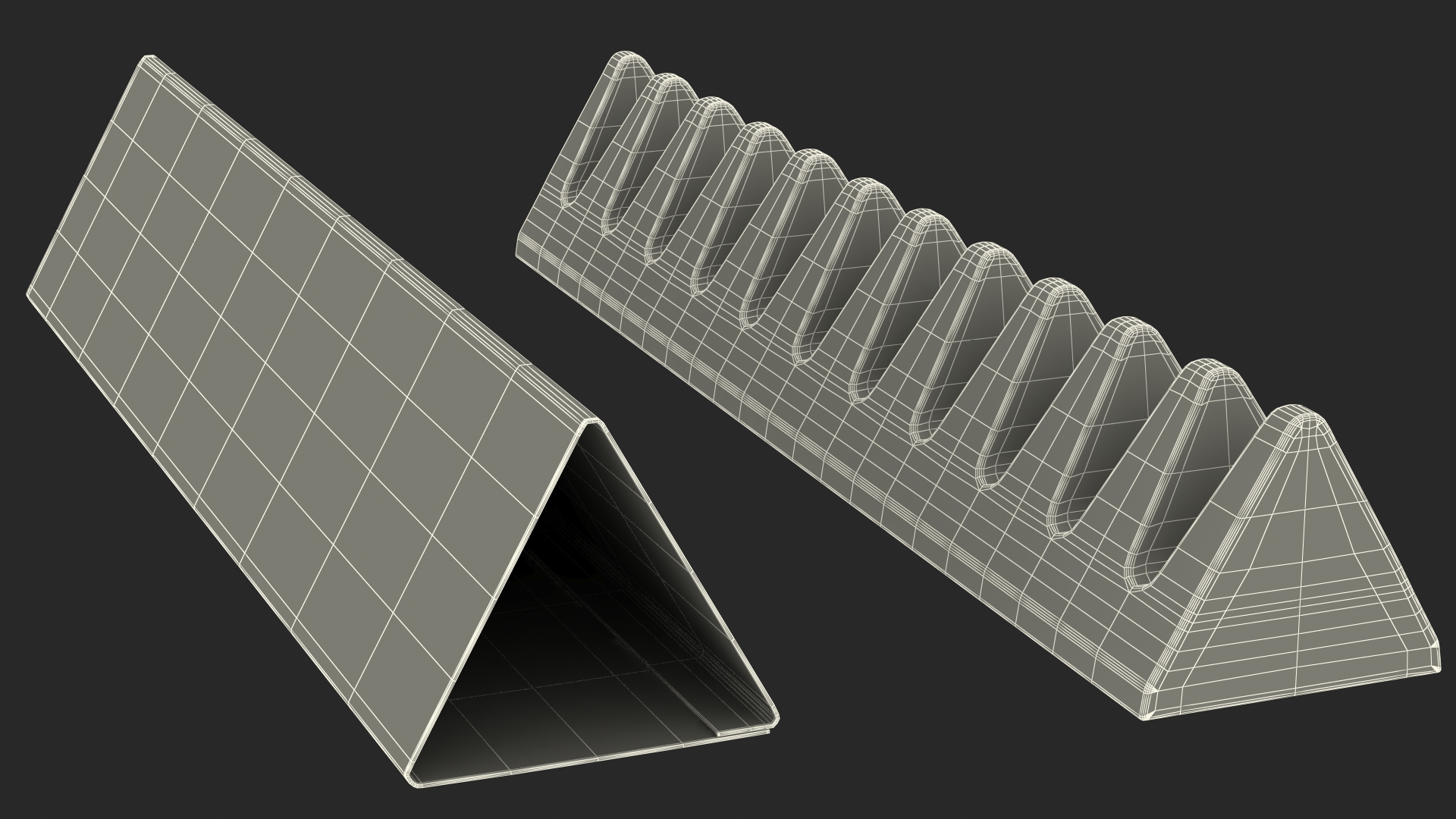 3D model Opened Toblerone Dark Chocolate Bar