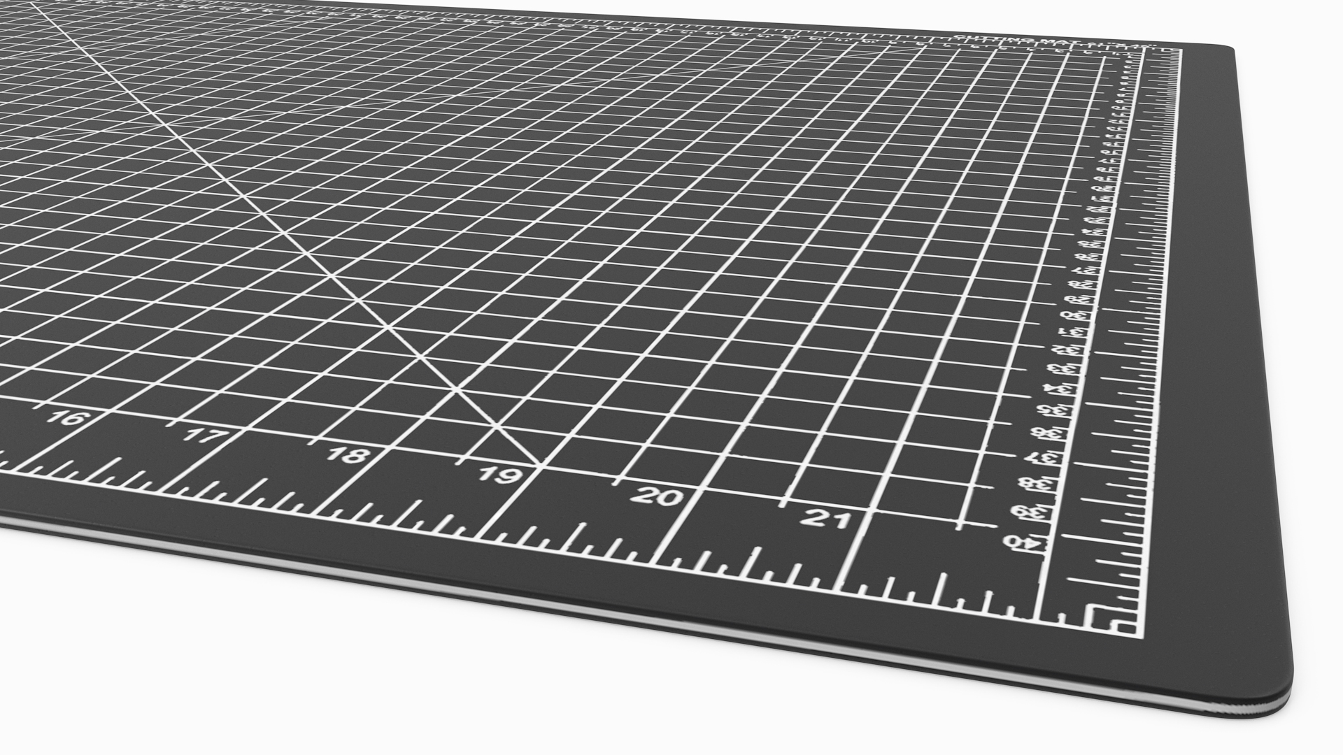 3D model Cutting Mat Self-Healing Black