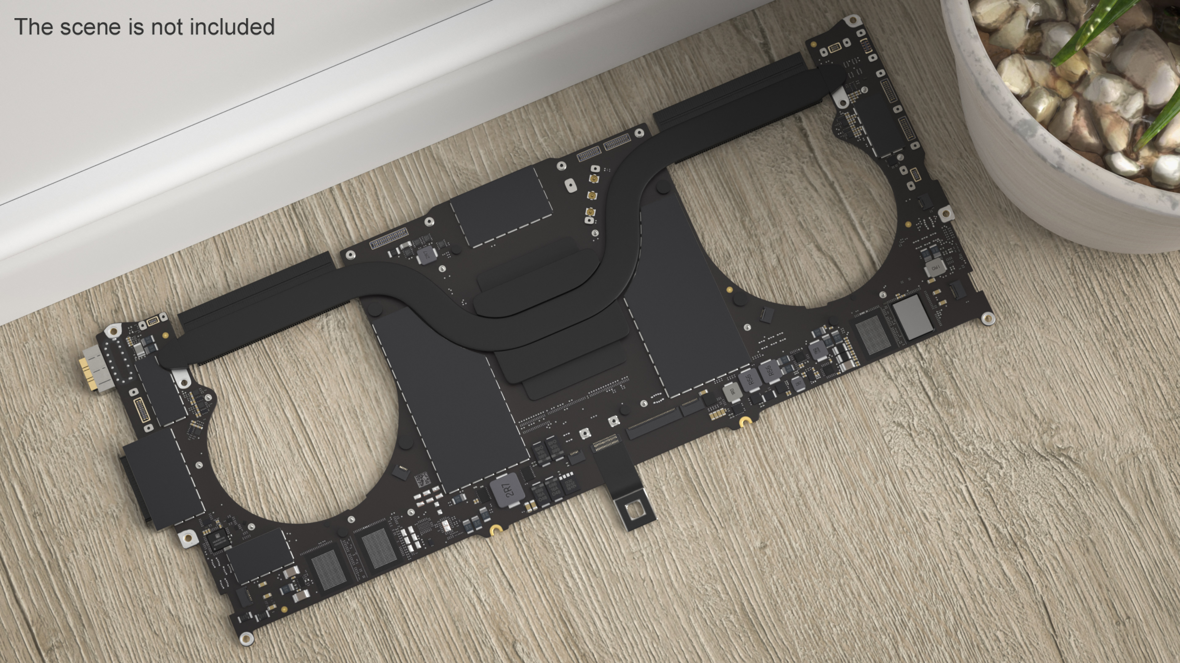 Logic Board MacBook Pro 14 M2 3D model