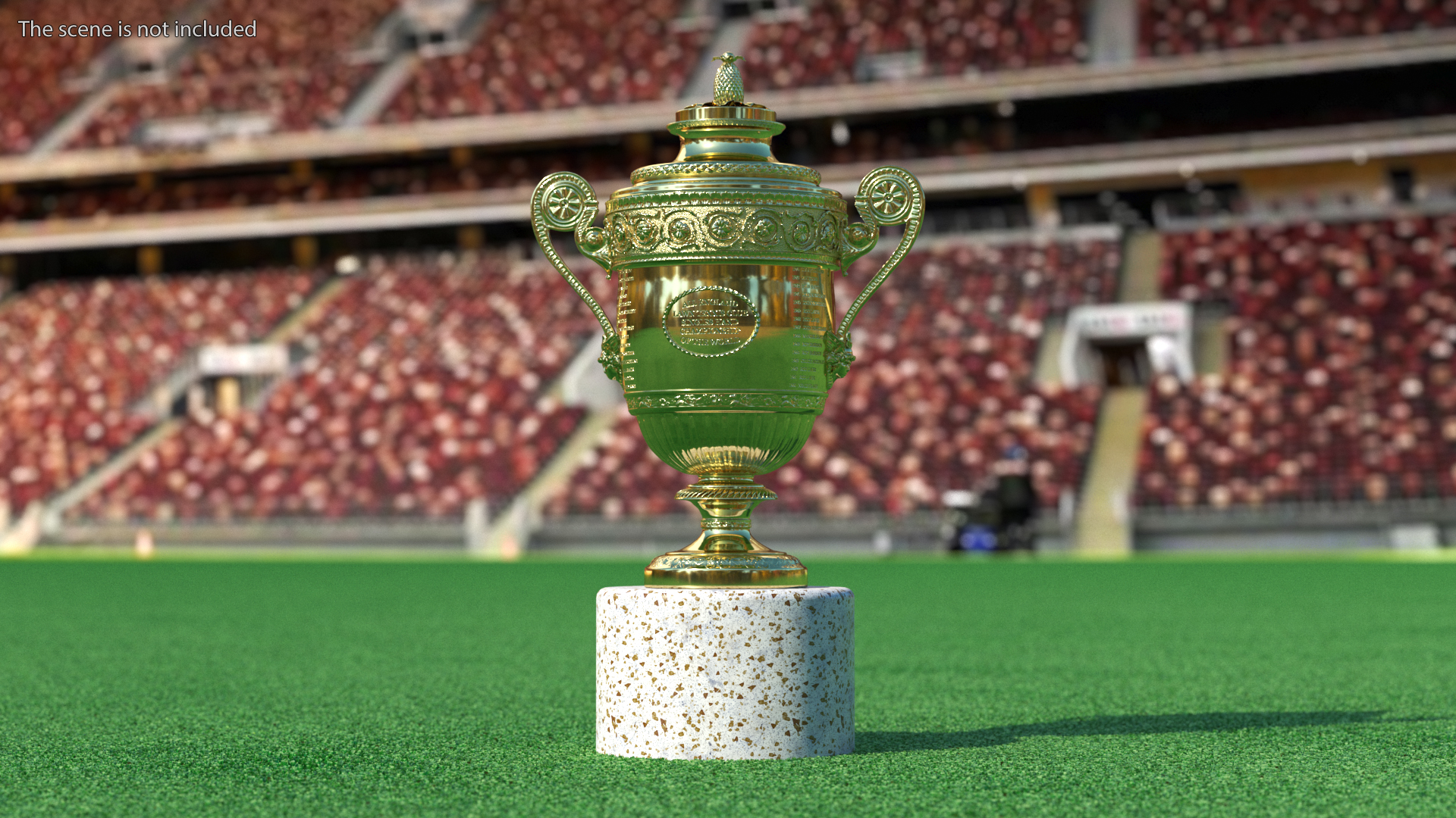 3D Wimbledon Cups Men model