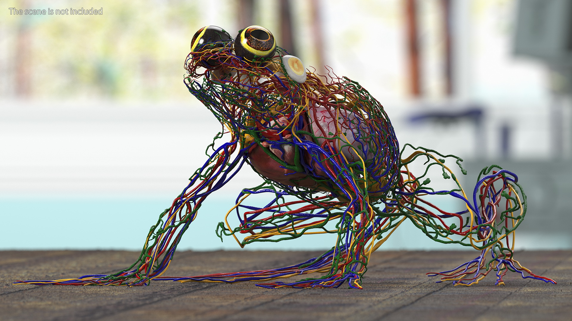 3D Frog Venous System model