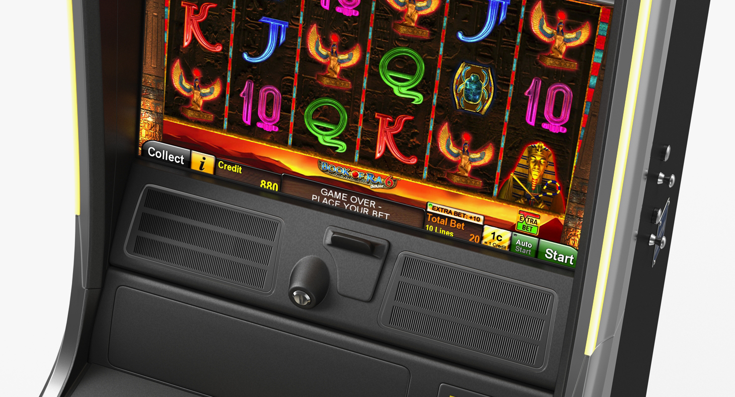 Casino Slot Machine Gold 3D model