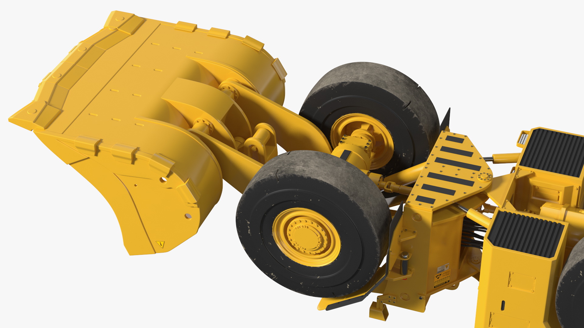 Mining Loader Cat R1600H 3D model