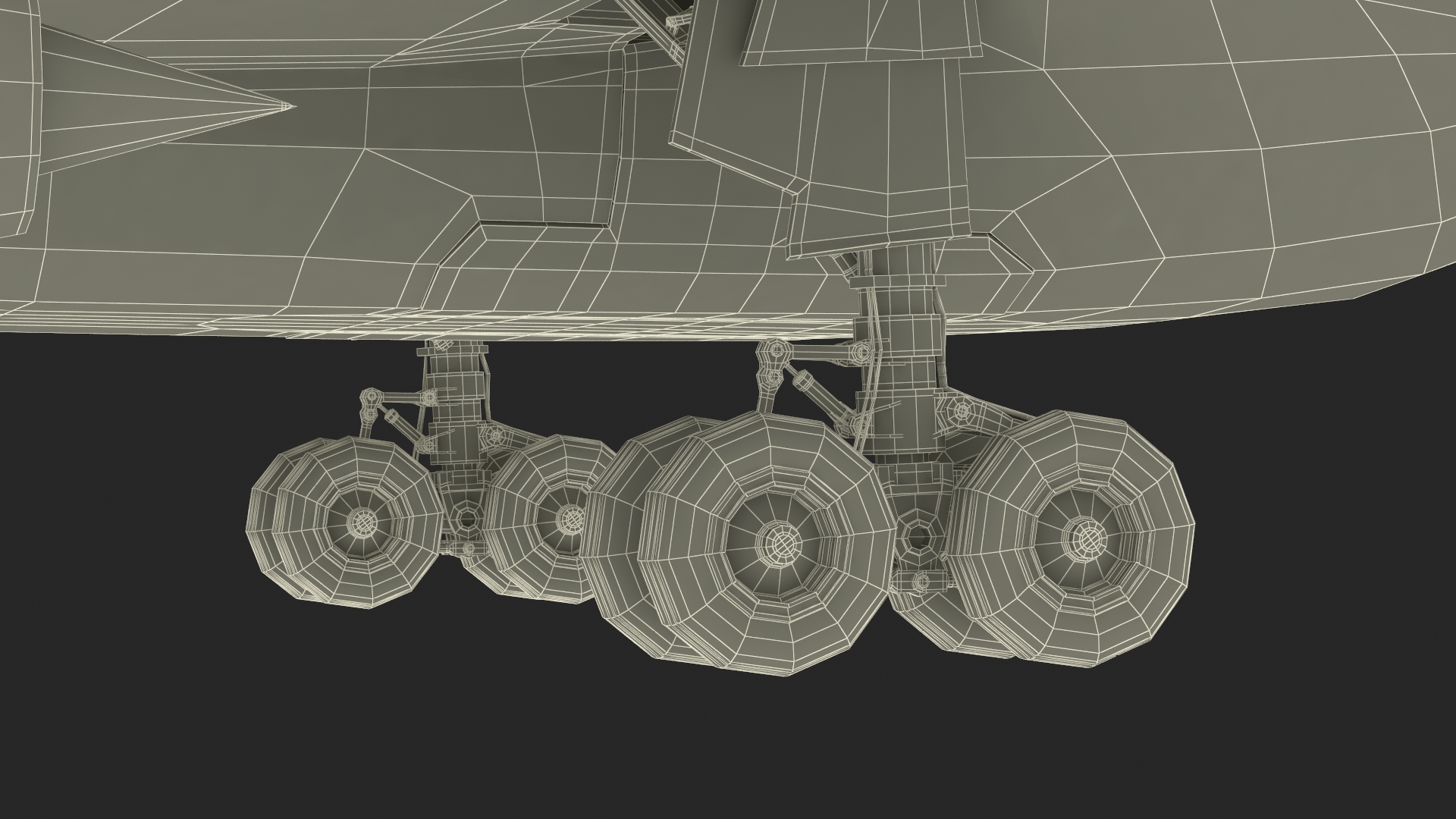 Lufthansa Airbus A330-200 Commercial Airliner Rigged 3D