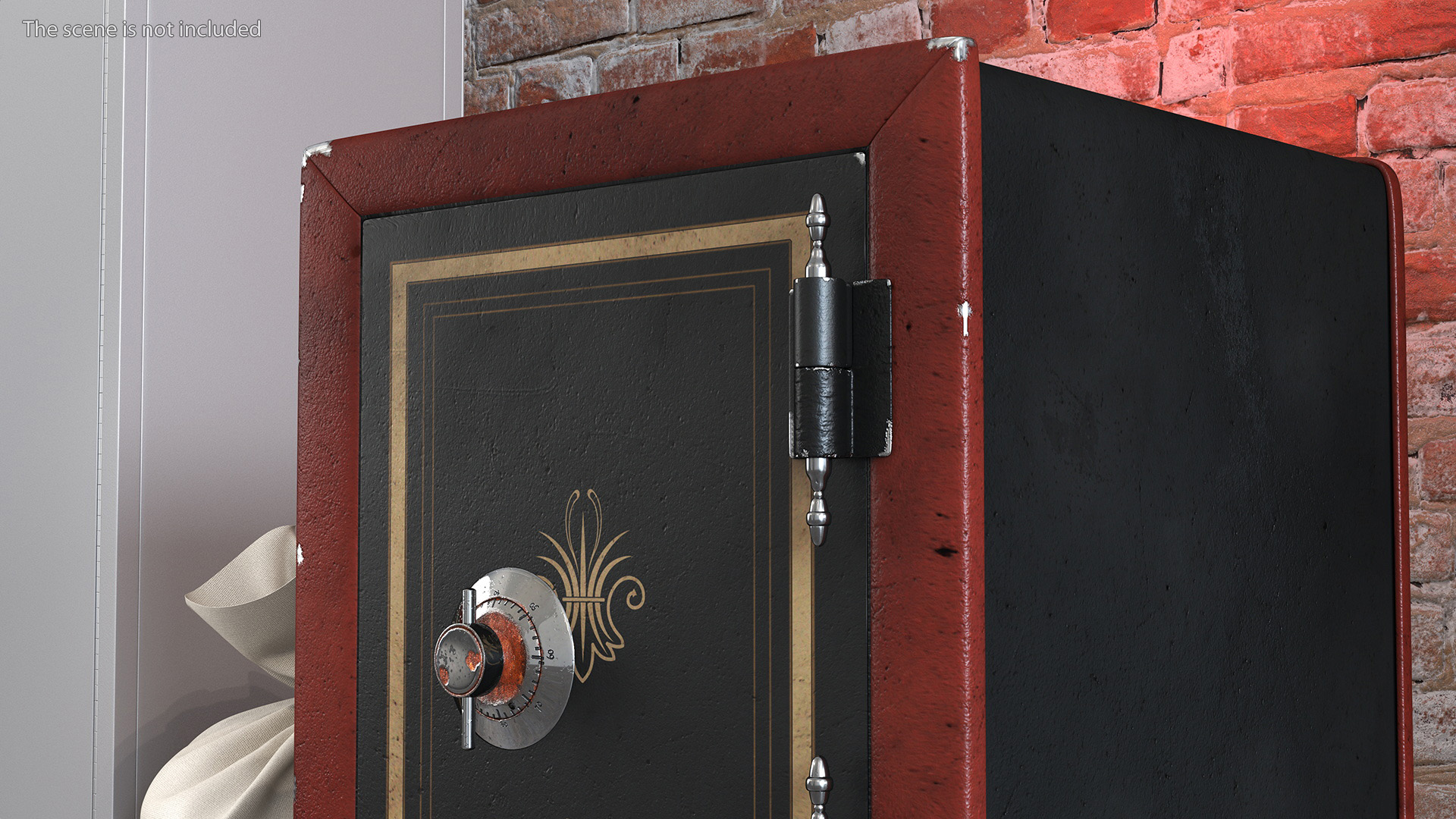 Antique Safe 3D