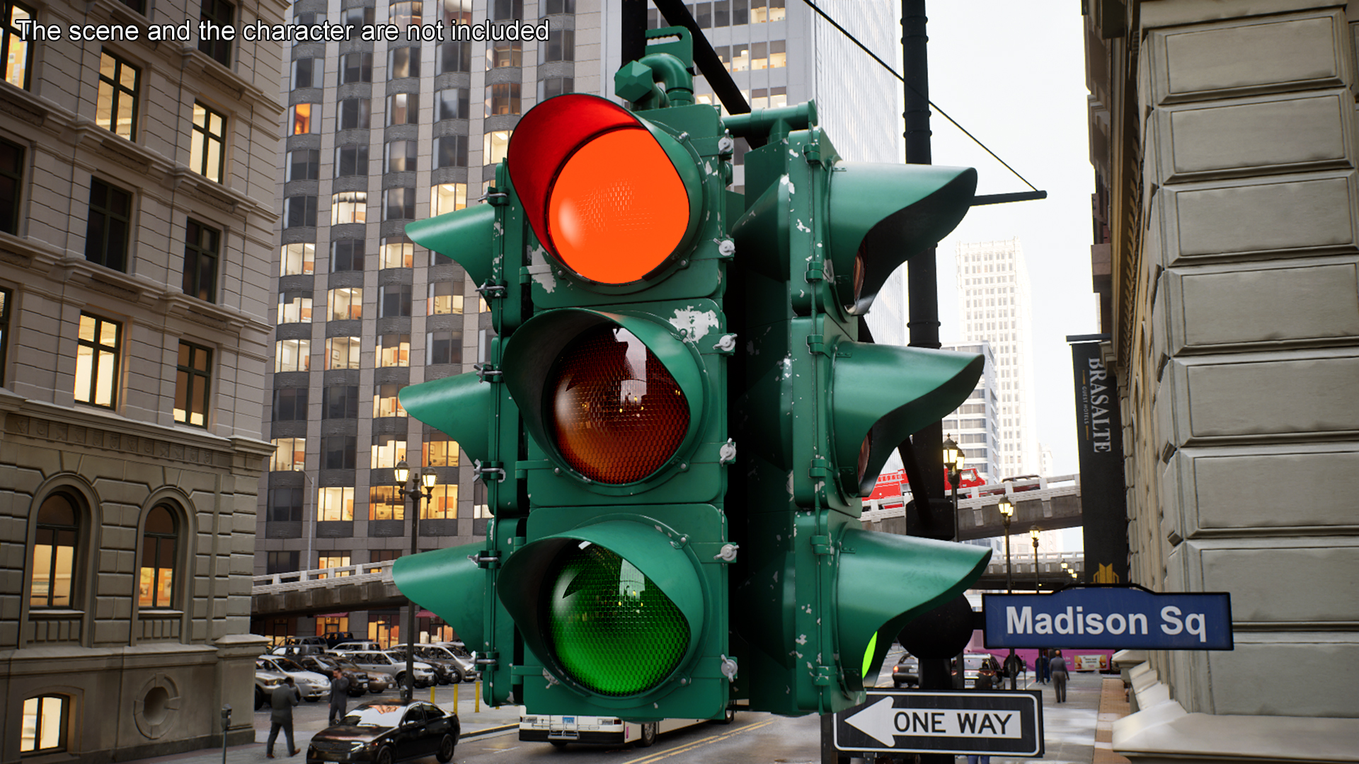 3D Traffic Light model