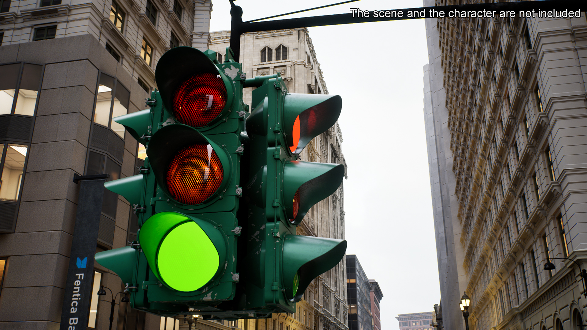 3D Traffic Light model