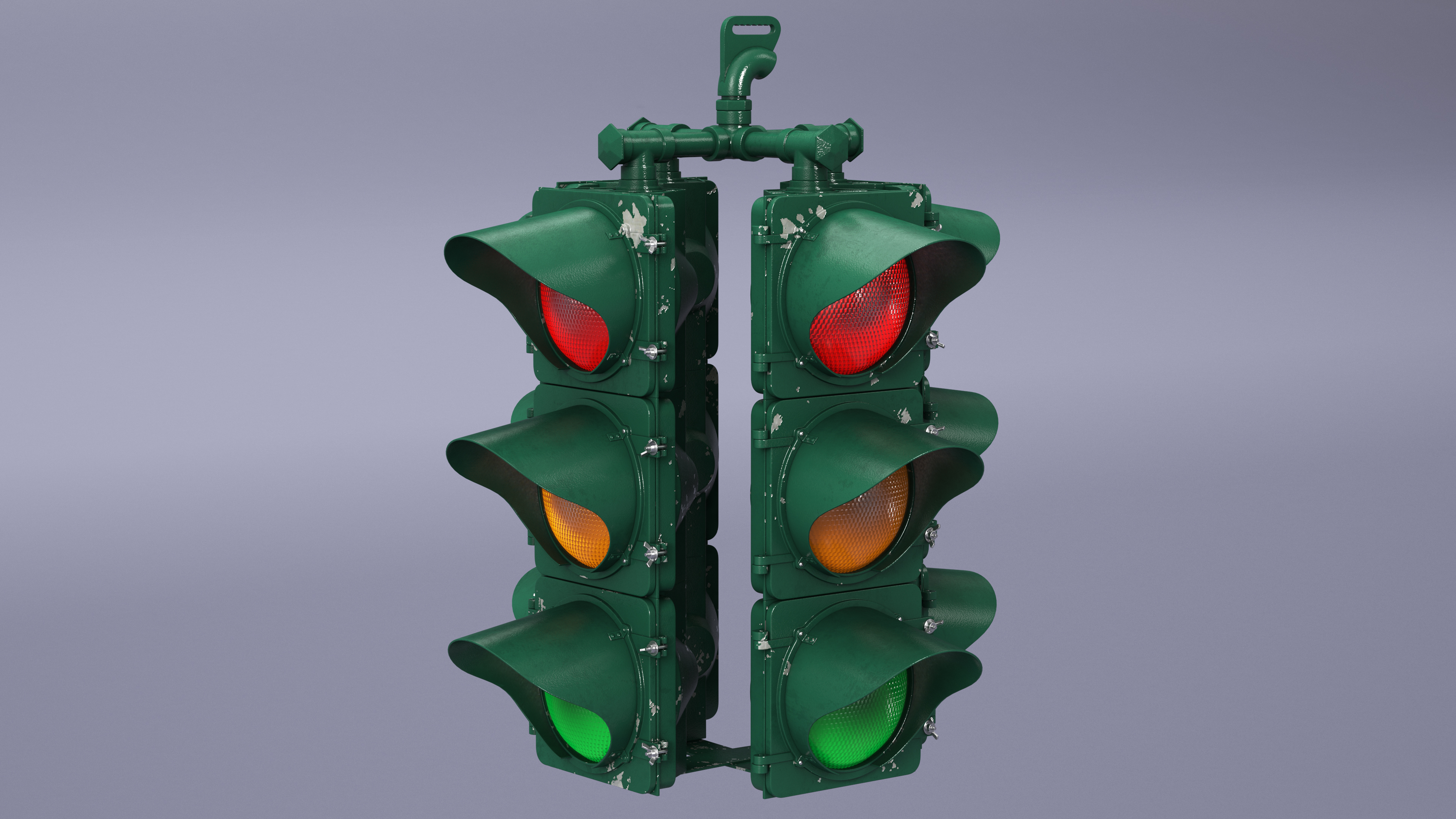 3D Traffic Light model