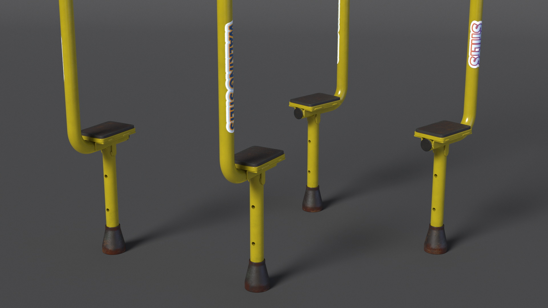 3D model Toy Stilts