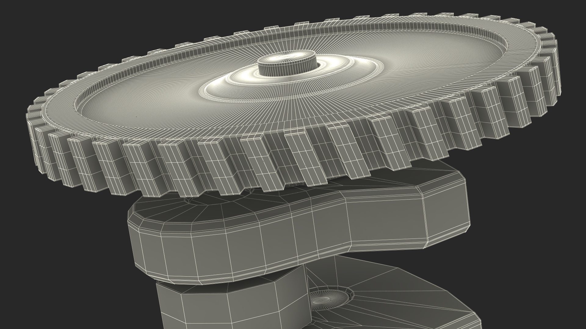 Engine Crankshaft 3D