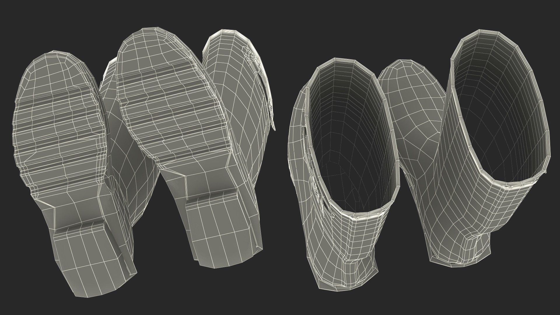 3D model Dirt on Rubber Boots